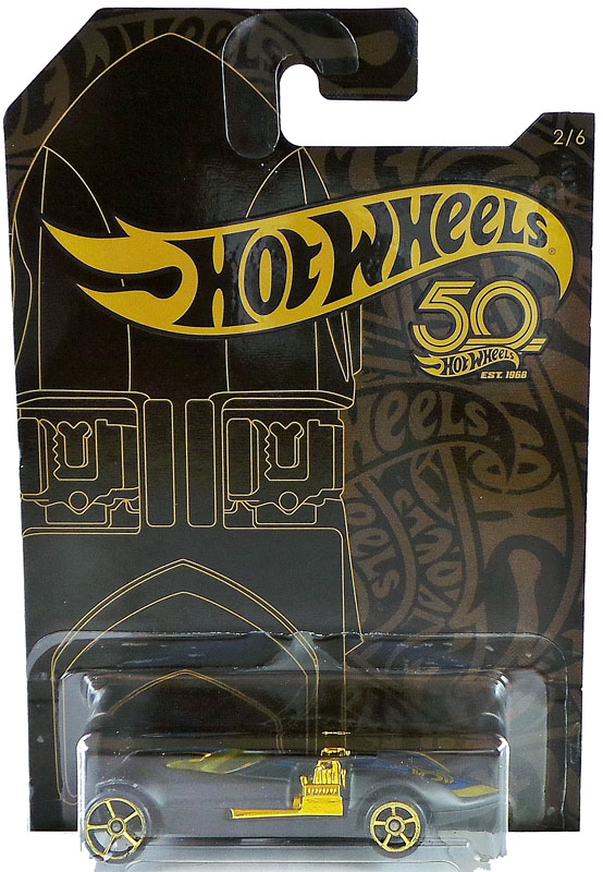 Weg het beleid Mortal Hot Wheels Flashback - Celebrating Hot Wheels 50th Anniversary with Black &  Gold - Die Cast X