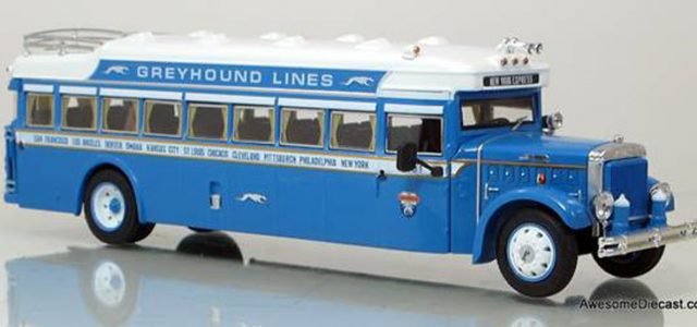 Diecast Review Vintage 1931 Mack Greyhound Bus From Iconic